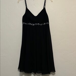 Eva Blue Petite Dress